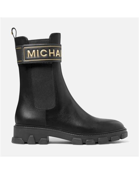 ridley leather ankle boot michael kors|michael kors chelsea boots.